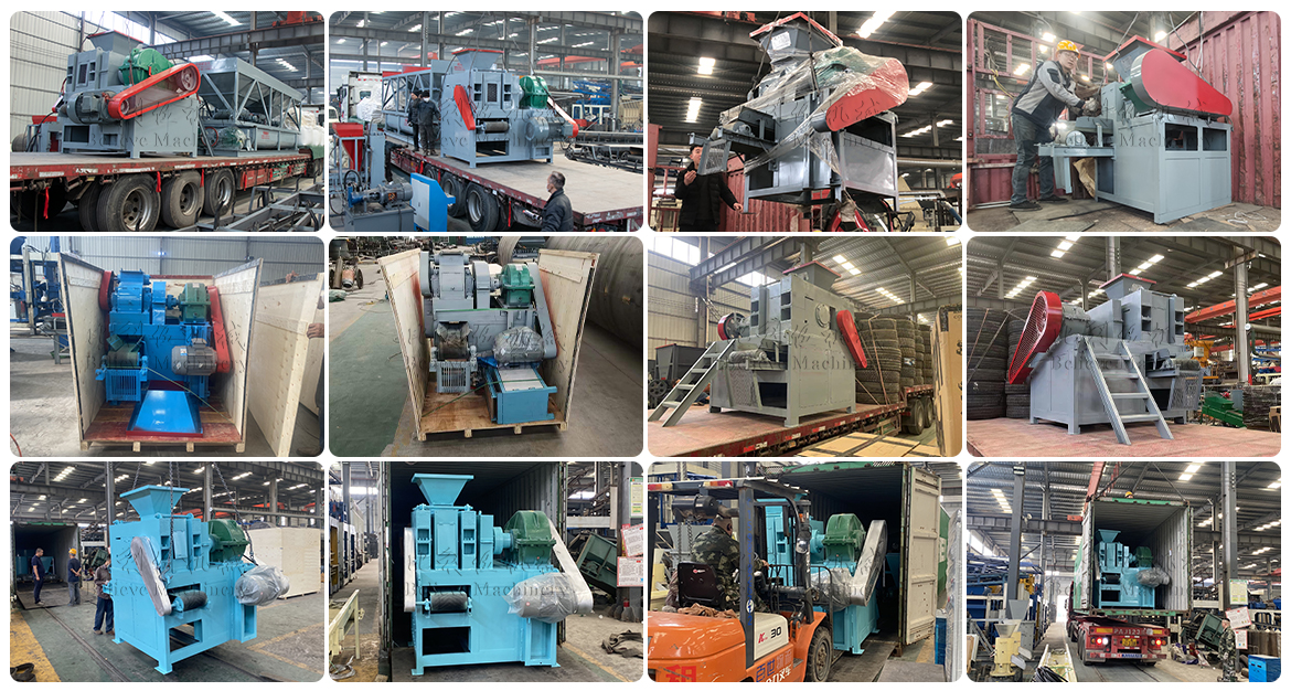 Delivery of Roller press machine