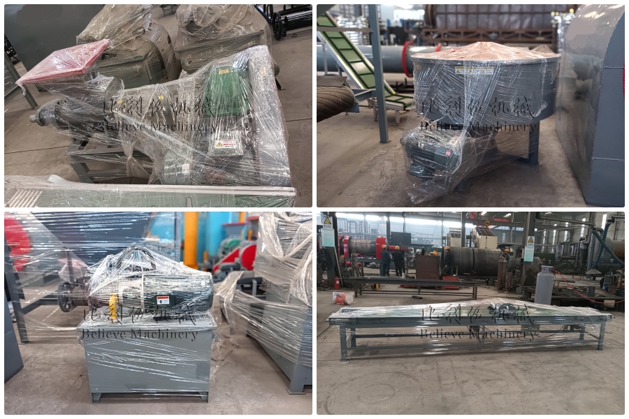 Machine before shipping
