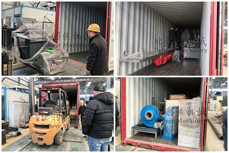 Machine delivery to Tunisia