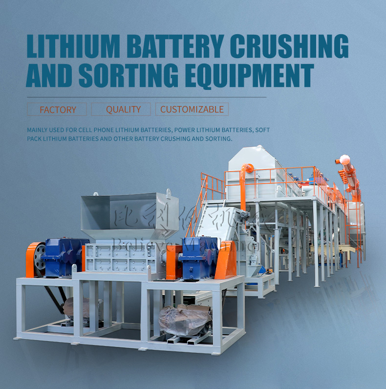 Lithium Battery Recycling Equipment