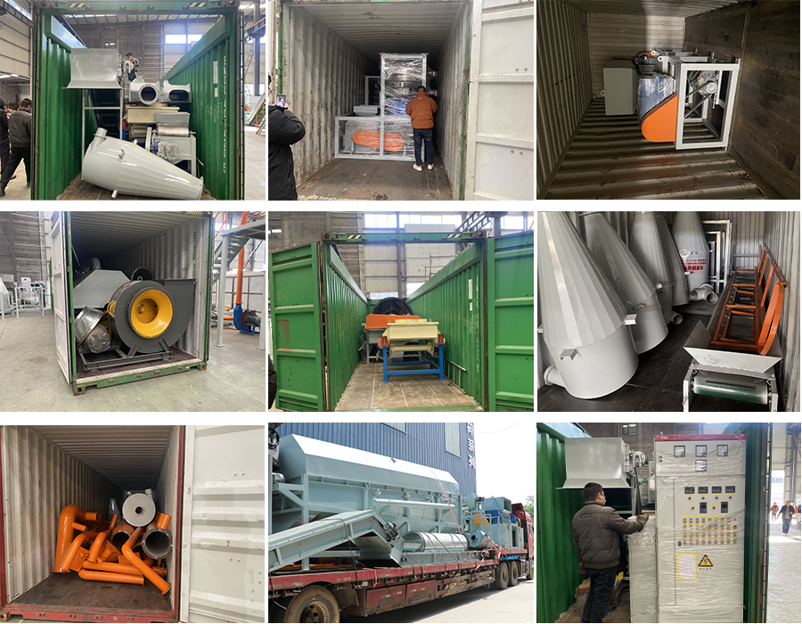 Delivery of Lithium Battery Recycling Equipment
