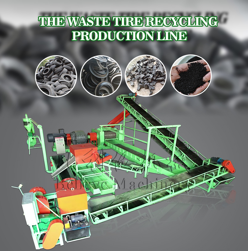 Waste Tire Recycling Equipment