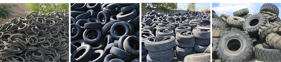 Raw Materials of Waste Tire Recycling Equipment