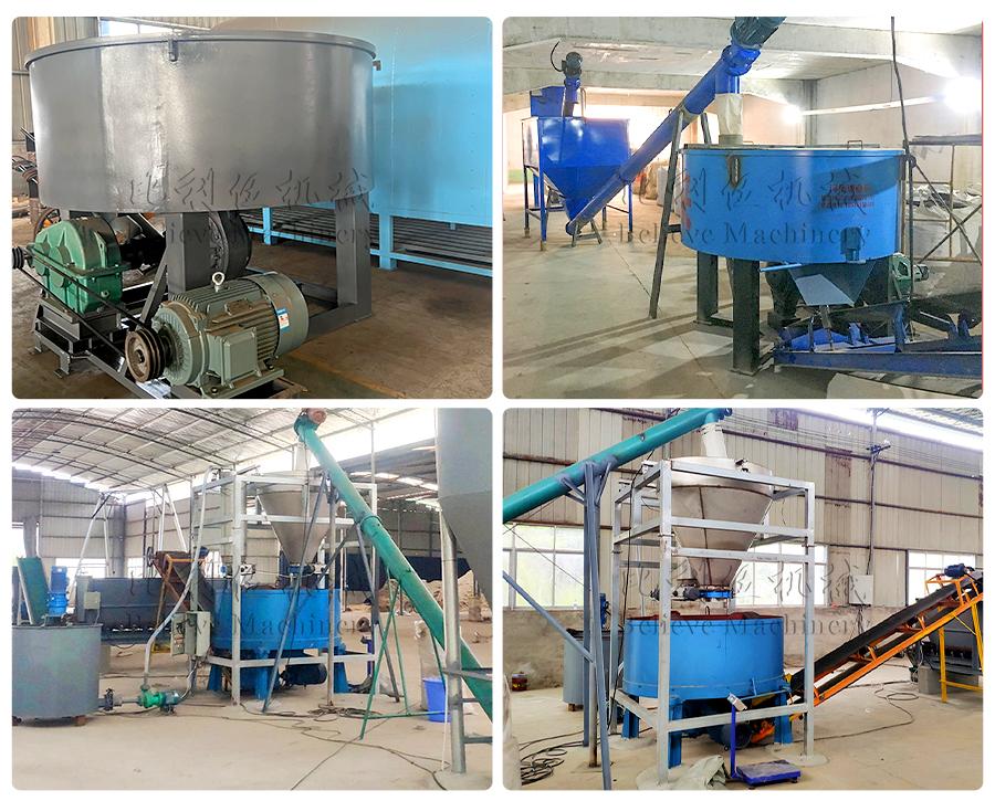 Wheel Mixer in Customer Factory
