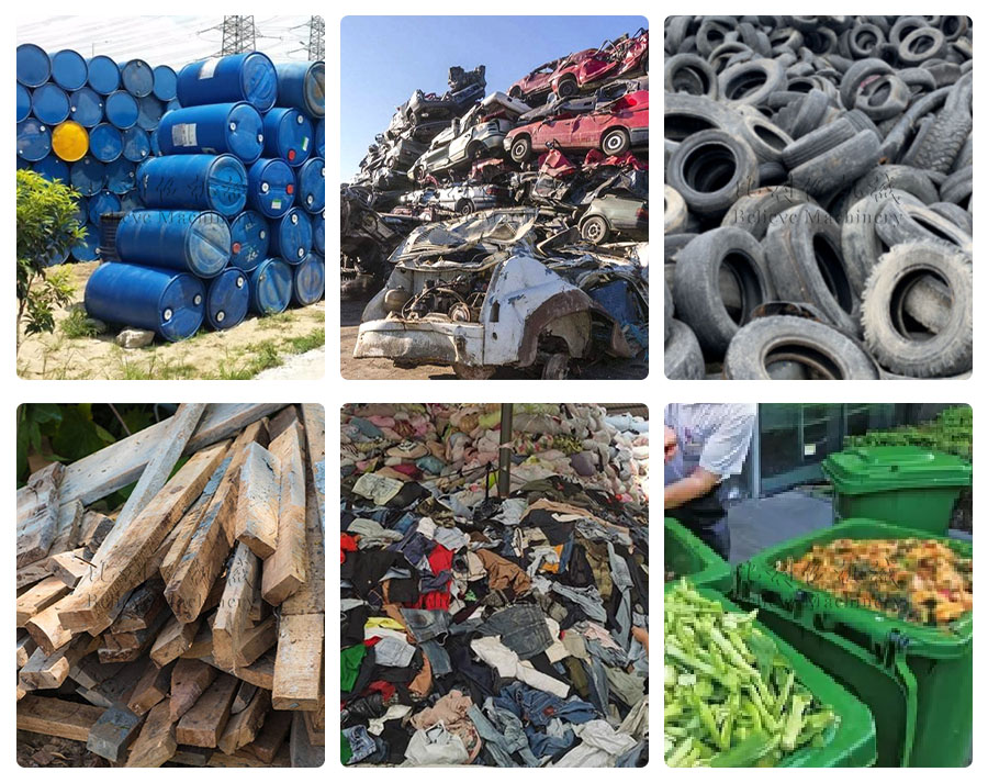 Raw Materials of Double shaft shredder